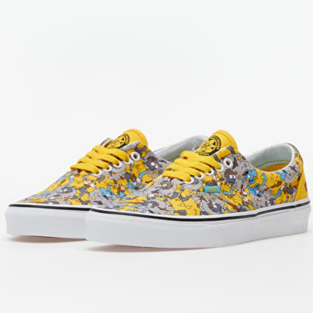 Vans x The Simpons Era Itchy & Scratchy Sneakers Limited Edition size 9